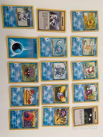 15 Carte pokemon prime edizioni