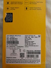 Realme p4 Power 5g 8 128 