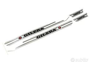 adesivi gilera 50 trial 5v 7hp aufkleber argento