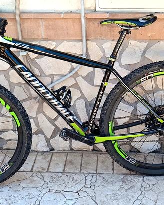 bicicletta Cannondale F-Si carbón Taglia L 