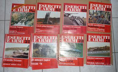 Esercito e armi Interconair Guerra vari numeri