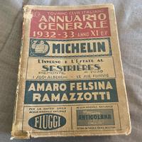 Touring Club Italiano – Annuario Generale 1932–33
