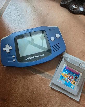 GameBoy advance + gioco Super Mario