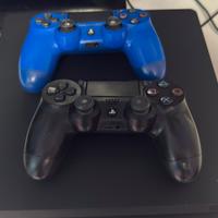 Play station 4,cuffie, joistik e giochi