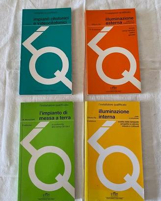 Lotto 4 Manuali "L'installatore qualificato" UTET