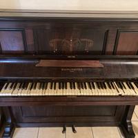 Pianoforte verticale d’epoca Burling & Mansfield (