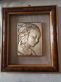 Quadro Madonna in Argento