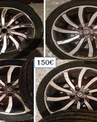 Pneumati, Gomme da Alfa Mito 2017