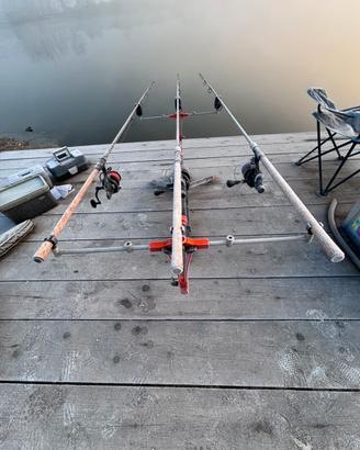 canne carpfishing dam e class 3 libbre 1/4