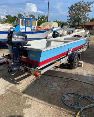 Barchino 6m Motore 20cv