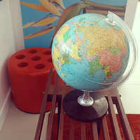 Mappamondo globo vintage modernariato