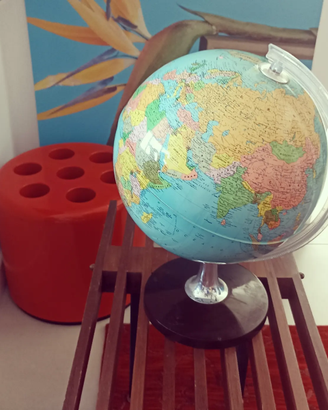 Mappamondo globo vintage modernariato