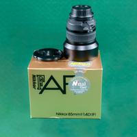 Obiettivo Nikon 85mm f1.4D perfetto pari al nuovo