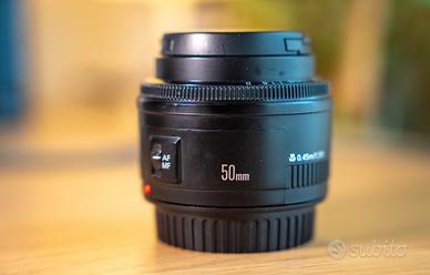 Canon EF 50mm f/1.8 II – obiettivo luminoso