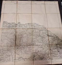 Mappe topografiche fine 800 inizio 900