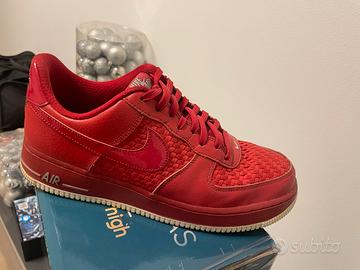 Nike air force 1 rosse