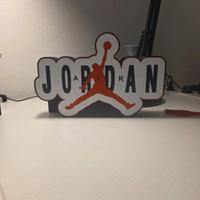 🏀 Insegna Jordan Style – Logo Basket 3d