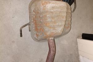 Scarico marmitta silenziatore Alfa Romeo 147