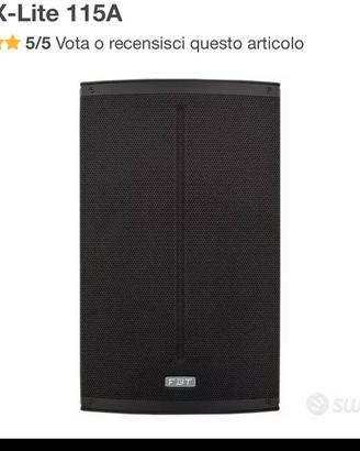 coppia fbt x-lite 115 a