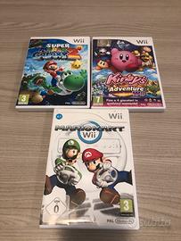 Lotto di 3 giochi per Nintendo Wii