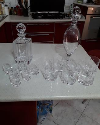 Servizio whisky e servizio liquore