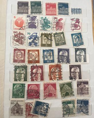 Collezione francobolli vintage italia