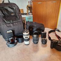 Canon 7d e obiettivi