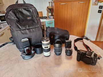 Canon 7d e obiettivi