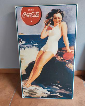 Quadro vintage canvas su tela