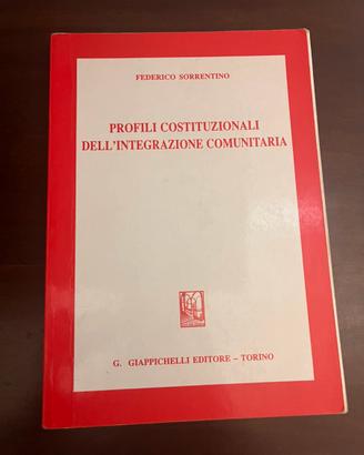 Profili costituzionali dell'integrazione comunitar