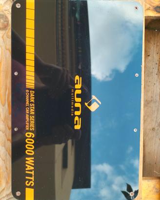 Amplificatore auto AUNA Dark Star Series 6000w