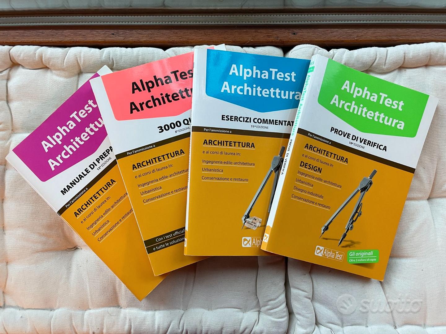 Alpha Test Architettura. Kit di preparazione - Libri e Riviste In vendita a  Trieste