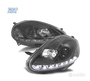 FARI PER FIAT GRANDE PUNTO 05-08 LUCE DIURNA REALE