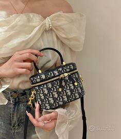 borsa cosmetica in tela da donna Dior