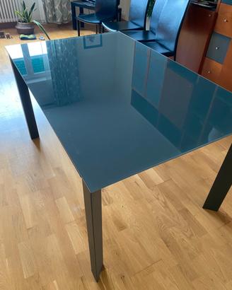 Tavolo antracite 140x90 allungabile