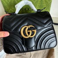 Borsa a mano Gucci Marmont Media da donna
