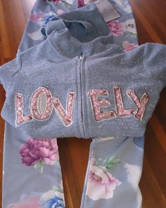 TUTA 10 anni bambina/Felpa 6 /Tuta Leggings
