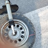 forcella e ruota mbk booster