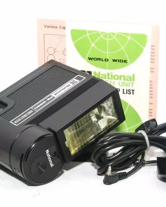 FLASH NATIONAL PE-2850 + Cavo SYNCHRO CORD x Foto