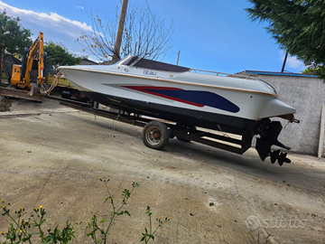 Motoscafo Tullio abate Sea star 25 offshore