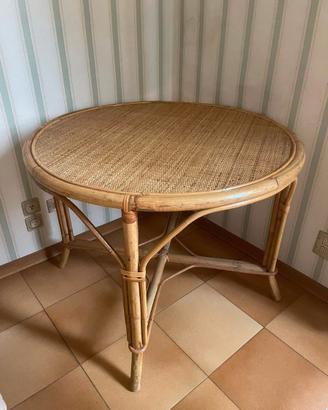 Tavolo vintage in bamboo
