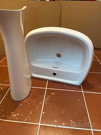 Lavabo + colonna per  bagno