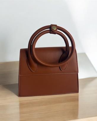 Borsetta Marrone Con Manico a Spalla