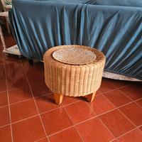 POUF RATTAN IKEA