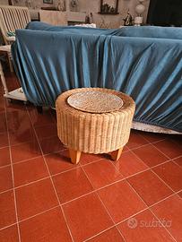 POUF RATTAN IKEA