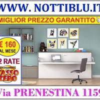 Letto a Scomparsa 1p 12 rate da € 160 a TASSO ZERO