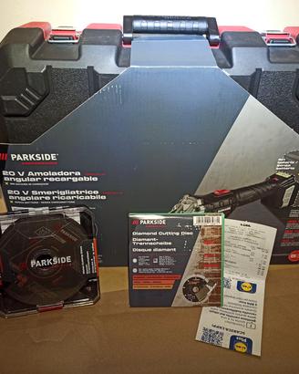 PARKSIDE PERFORMANCE SMERIGLIATRICE ANGOLARE