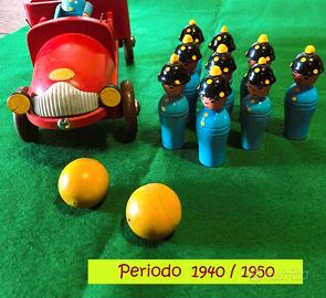 Antico, Autentico e raro gioco in Legno 1940 / 50