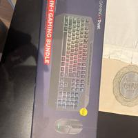 Set Gaming Retroillum. Tastiera+Mouse+Tappettino