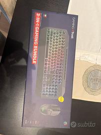 Set Gaming Retroillum. Tastiera+Mouse+Tappettino